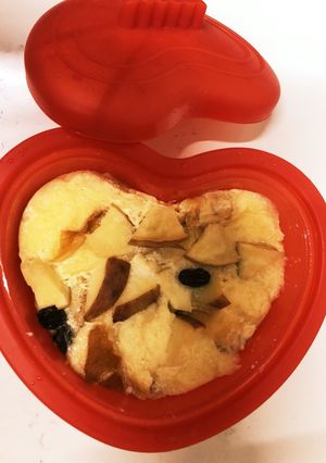 超簡単混ぜてつけてチンしてパンプディング-レシピのメイン写真