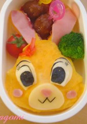 ミスバニー ☆キャラ弁☆-レシピのメイン写真