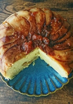 初めての！炊飯器で林檎ケーキ！-レシピのメイン写真