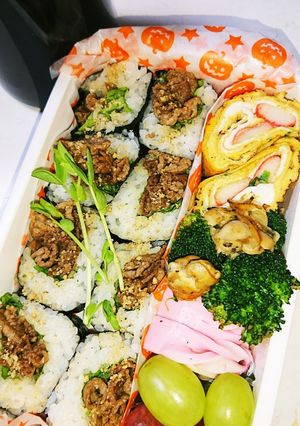 海苔巻き弁当-レシピのメイン写真