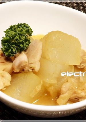 冬瓜と鶏肉のあっさりカレー煮-レシピのメイン写真