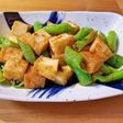 万願寺とうがらしと厚揚げの豆板醤炒め
