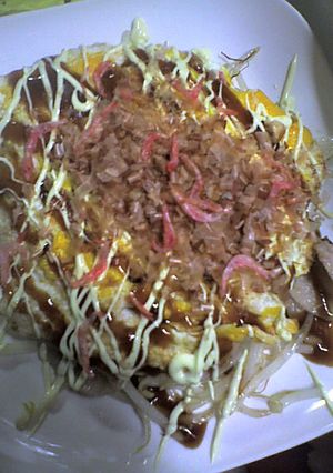 もやしのお好み焼き風＾＾簡単で～す-レシピのメイン写真