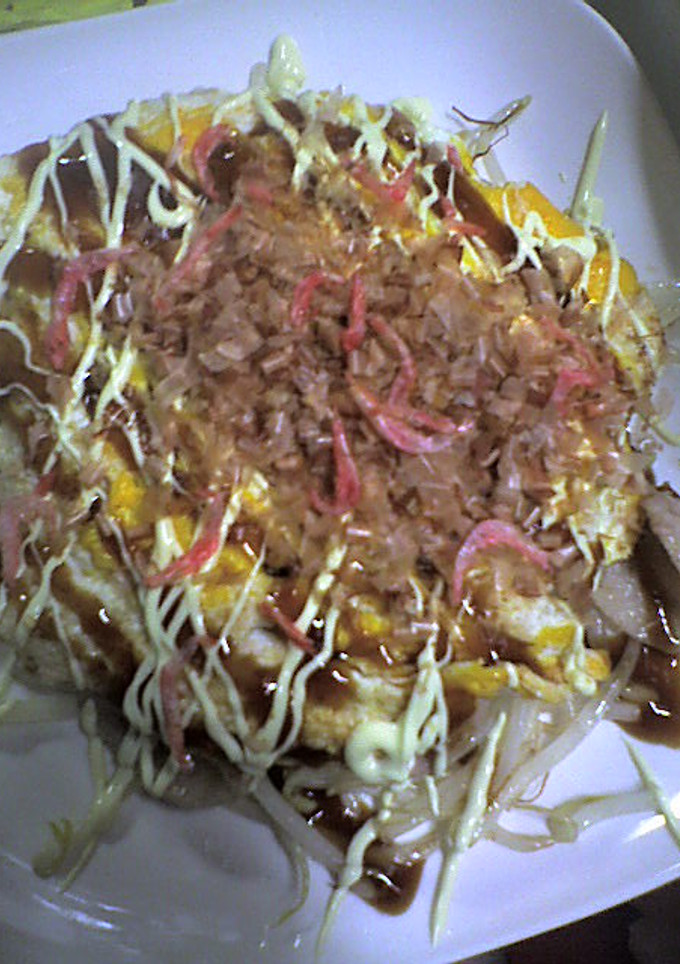もやしのお好み焼き風＾＾簡単で～す-レシピのメイン写真