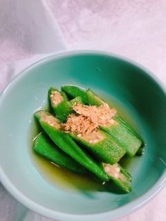 超簡単!オクラの煮浸し-レシピのメイン写真