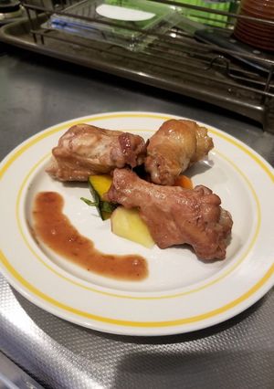 鶏肉の赤ワイン煮～ブルゴーニュ風～-レシピのメイン写真