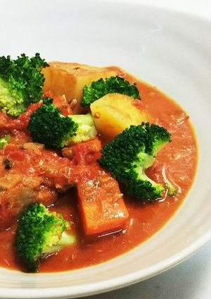 鯖缶トマトパッツァ-レシピのメイン写真
