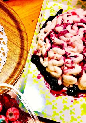 ハロウィンパーティーに立体脳みそケーキ-レシピのメイン写真
