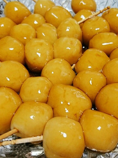 もっちもちの醤油団子♪-レシピのメイン写真