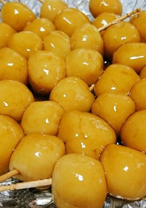 もっちもちの醤油団子♪-レシピのメイン写真