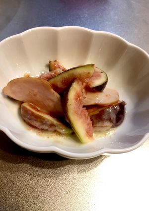 いちじくとスモークチキンのサラダ-レシピのメイン写真