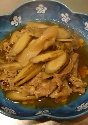 牛肉とこんにゃくとごぼうのやわらか煮-レシピのメイン写真