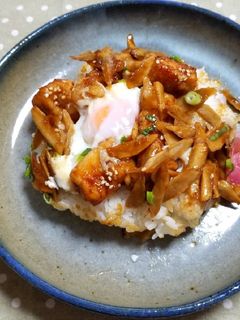 鶏ごぼう丼-レシピのメイン写真