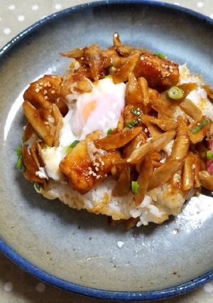 鶏ごぼう丼-レシピのメイン写真