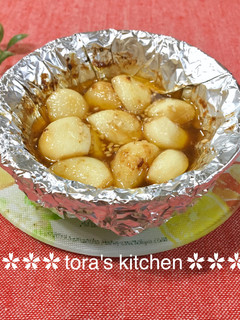 材料はこれだけ☘️我が家のニンニク焼き-レシピのメイン写真