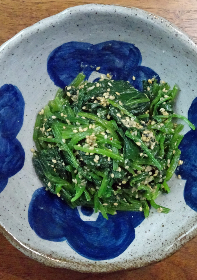 ほうれん草の胡麻和え-レシピのメイン写真