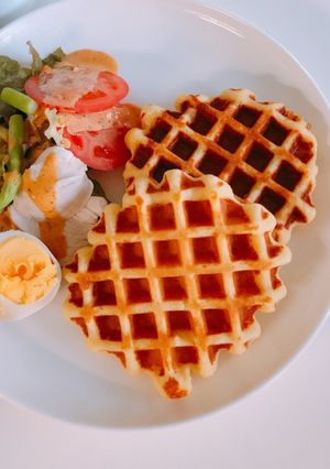 大豆粉ワッフル-レシピのメイン写真