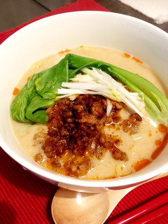 スープは混ぜるだけ♪簡単担々麺♡-レシピのメイン写真
