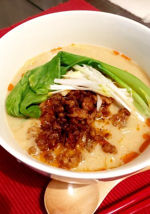 スープは混ぜるだけ♪簡単担々麺♡-レシピのメイン写真