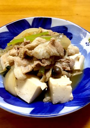 わが家の"カンタン"豚バラ豆腐-レシピのメイン写真