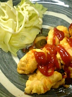 ささみのレモン揚げ-レシピのメイン写真