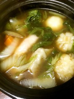 一人鍋で、点心鍋-レシピのメイン写真