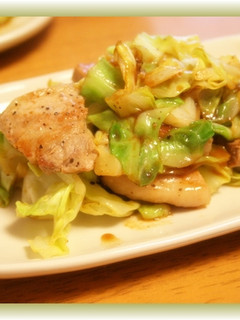 春キャベツと豚ロースの炒め物-レシピのメイン写真