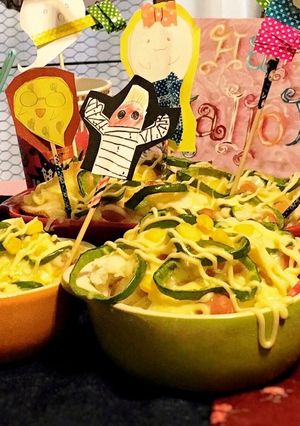 ハロウィンまで待てない☆ちぎりトースト編-レシピのメイン写真