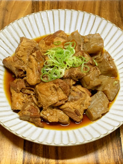 圧力鍋で超簡単!とろとろ豚軟骨煮♪-レシピのメイン写真
