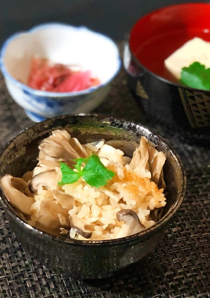 炊飯器で！簡単すぎる きのこ炊き込みご飯-レシピのメイン写真