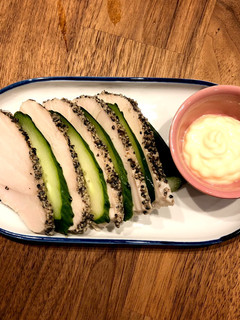 ピリっと◆あらびき胡椒鶏ハム◆-レシピのメイン写真