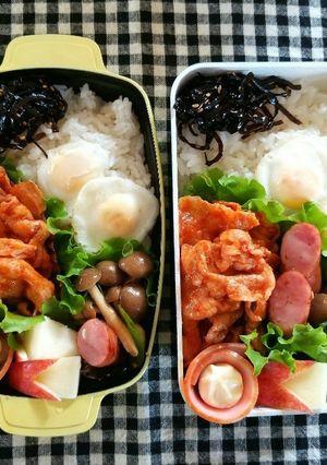 女子高生、男子学生弁当❤3-レシピのメイン写真