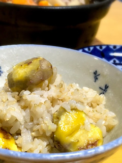 【甘さ際立つ】魅惑の栗ご飯-レシピのメイン写真