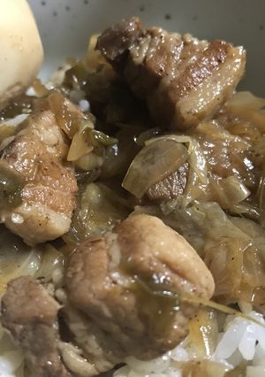 魯肉飯 ルーローハンのつもり（笑）-レシピのメイン写真