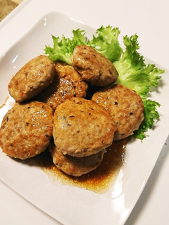 つくねハンバーグ-レシピのメイン写真