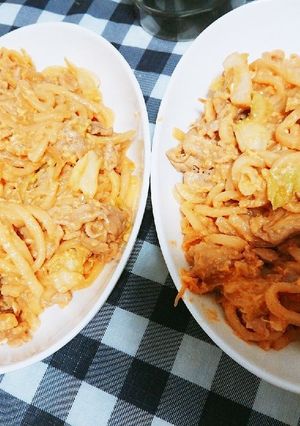 味付け2つ！焼きうどん-レシピのメイン写真