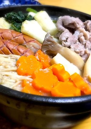 【濃厚美味！】ごま味噌豆乳鍋-レシピのメイン写真