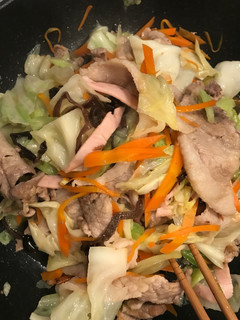 豚こまとたっぷり野菜の中華塩炒め-レシピのメイン写真