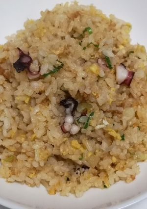 みょうがと水ダコのチャーハン-レシピのメイン写真