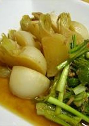 かぶとツナの黒糖煮物-レシピのメイン写真