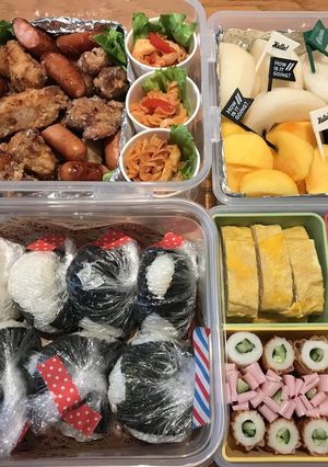 2018運動会お弁当-レシピのメイン写真