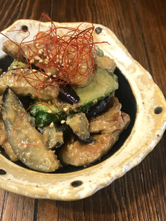 濃厚♡豚と茄子ときゅうりの胡麻味噌炒め-レシピのメイン写真