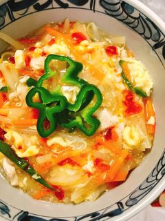⭐️本当に美味しい酸辣湯(サンラータン)-レシピのメイン写真