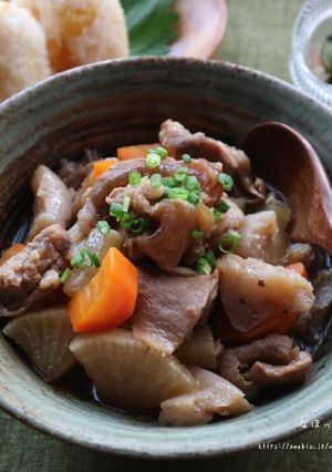 ほっこり温まる牛すじ煮込み☆作りおきに-レシピのメイン写真