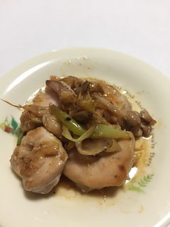 簡単!鳥もも肉のネギ塩炒め-レシピのメイン写真