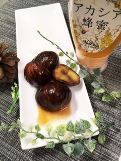 重曹・包丁なし!蜂蜜入り栗の渋皮煮☆-レシピのメイン写真