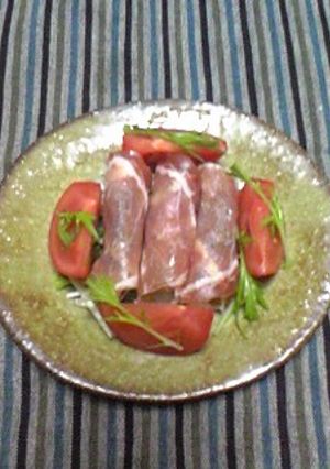 ふきのとうの生ハム巻-レシピのメイン写真