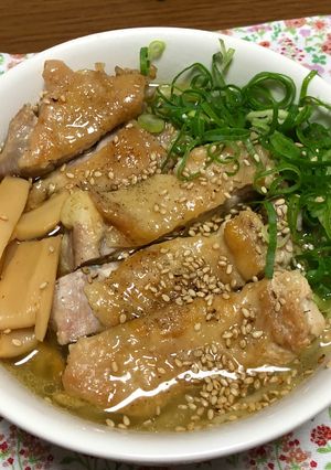 鶏塩ラーメン-レシピのメイン写真