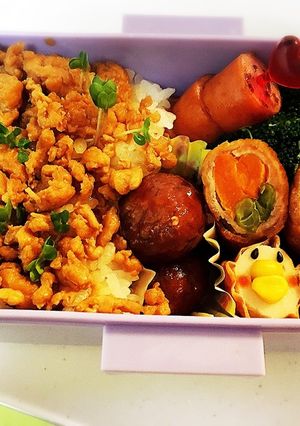 小学生のお弁当に♡ 農場弁当-レシピのメイン写真
