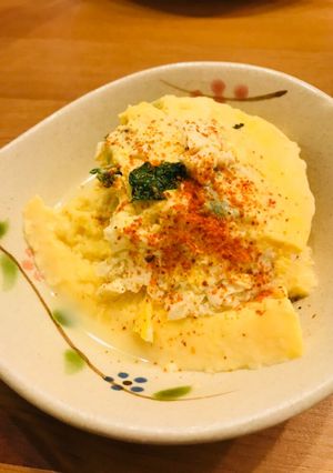 ズボラすぎな豆腐とシソの茶碗蒸し風-レシピのメイン写真